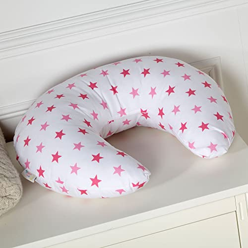 FYLO Breast Feeding Nursing Pillow COVER ONLY - Little Pink Star