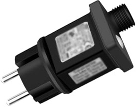 aifulo Adaptador LED 31V, Transformador LED Fuente de alimentación de LED 31V, Controlador LED IP44 de Bajo Voltaje con 8 Modos, Función de Temporizador y Memoria para Luz Navidad, Cadena de Luces