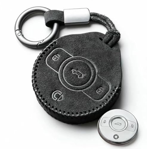 PRETTYLE Schlüsseletui, für Smart #1 Auto Schlüsselanhänger Tragbares Autoschlüssel Tasche mit für Damen Herren Geschenk,