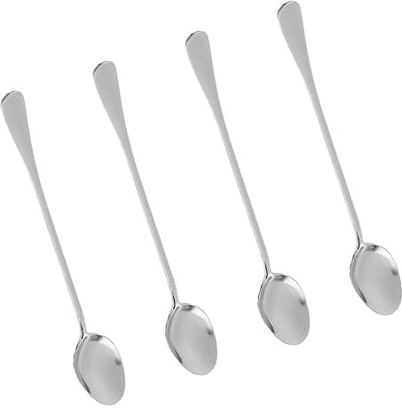 IMIKEYA 8pièces Cuillères à Café Acier Parfaites Pour Mélanger Café Desserts Et Cocktails