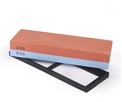 ISCBAFYX Affilacoltelli Professionale Pietra per affilare Pietre per affilare Pietra per affilare Pietra ad Acqua Cucina Grana 240 600 1000 3000 Doppia Faccia (Colore : 240 800, Dimensioni : As pics)