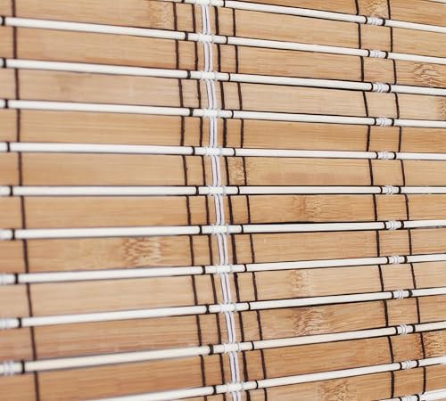 Estor de bambú, plegable, protección solar (90 x 180 cm)