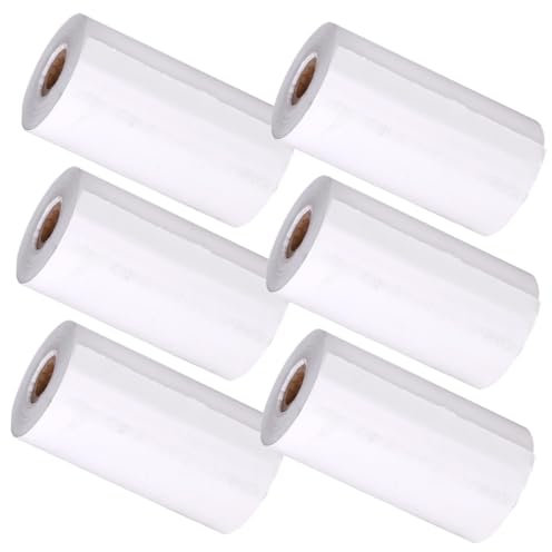 DOITOOL 6rolls Instant Photo Printer Thermal Paper Premium Quality Photo Creator Transfer Paper Accessory for Instant Cameras Boy Girl and Events