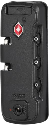 MAGICLULU TSA Approved Password Lock 3-Digit Combination Fixed Safety Lock for Luggage Bags Backpacks Suitcases with Resettable Code 2.95X1.18X0.55 Inch
