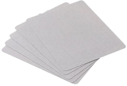 5-pack Mica Board Mikrovågsersättningsdelar 120x150mm