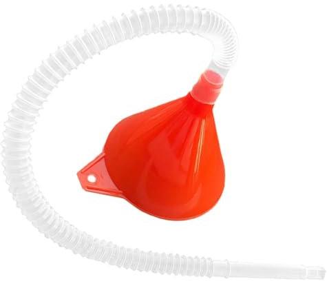 Abaodam 2pezzi Imbuto per Benzina con Flessibile Imbuto per Olio Motore per Cherosene per Olio Auto Imbuti per Serbatoi di Benzina Strumenti per Cambio per Motociclette e Auto