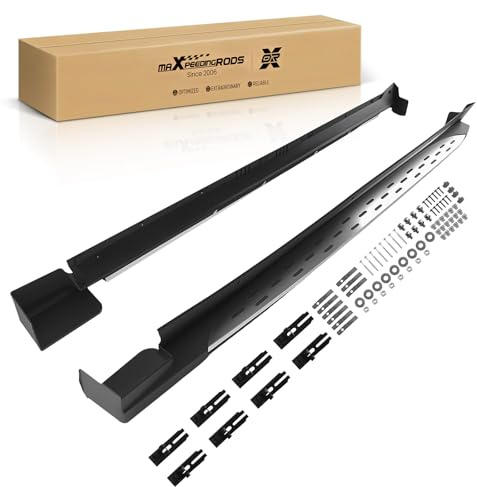 maXpeedingrods 2 Seitenschweller für KIA Sorento 2015-2020 Auto Trittbretter aus Aluminiumlegierung Rutschsicher