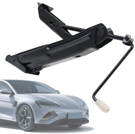 Cric Per Ascensore Auto - A Manovella Meccanica Carichi Pesanti Di Tipo Z, Supporto Livellamento Elevabile Ad Alta Capacità, Paranco Manuale Vite | Strumento Cambio Pneumatici Su Strada Emergenza