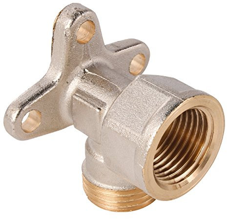 WIROFLEX, Wandscheibe, Klemmring, Schraubsystem, Fitting, 3/4 A x 1/2 IG, Für Mehrschichtverbundrohr