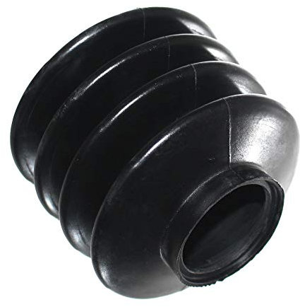 1x Faltenbalg 100mm für Alko Auflaufbremse Deichsel Balg Anhänger Gummi Manschette Schutz Schwarz Neu Old-Harvest