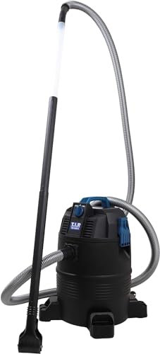 T.I.P. Teichschlammsauger und Poolsauger TSS 1600 K mit 30 l Tankvolumen und 2m Saugrohr – Effektiver Schmutzfang für Teich- und Pool, Flachdüse inkl., 30519