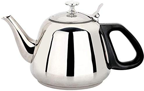 ShiShi Bollitore a Gas Bollitore a Gas Bollitore a Gas Bollitore a Gas Acciaio Inossidabile Teiera Caffettiera per fornello a induzione 1.2L Durevole e Facile da Pulire