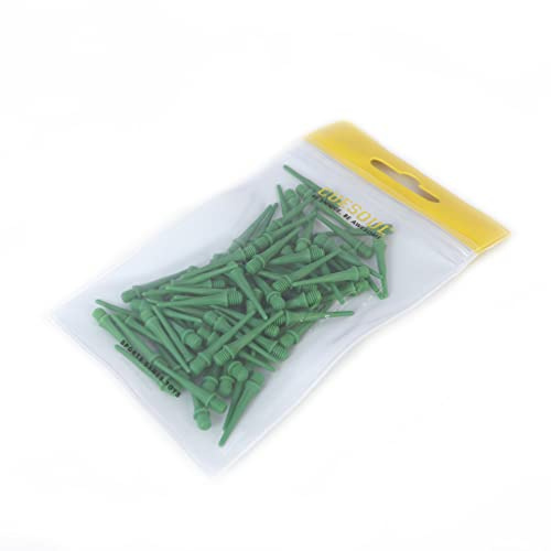 CUESOUL Touch-Point Short Soft Tips Dart Point 2BA Standard-Schraubgewinde, Packung mit 80 Stück, langlebige Verwendung