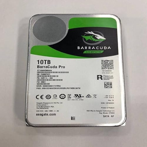 MIDTY Disco duro para disco duro interno de 10 TB 3,5 pulgadas SATA 6 Gb/s 256 MB 7200 RPM para disco duro interno para computadora de escritorio HDD para ST10000DM0004