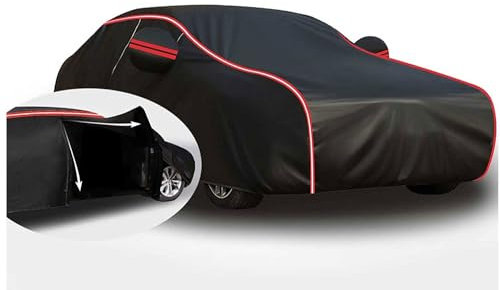 Hagelschutzplane Auto Für BMW 3 Series E36 E46 E90 E91 E92 E93, Autoabdeckung Outdoor, Autoplane Wasserdicht, Auto Abdeckplane Atmungsaktiv, Autogarage Abdeckung, Hohe Elastizität Und Weichheit (Colo