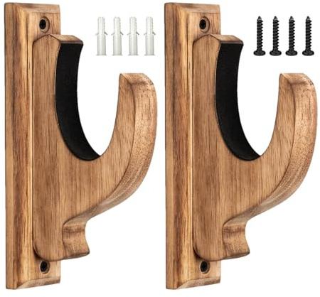 Quzente Hantelhalter zur Wandmontage, Wandständer-Display für die Wand | 1 Paar Wand-Hantelständer | Mit 4 Schrauben und 4 Erweiterungsrohren. Hantelständer aus für die Heimdekoration im Hotel