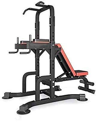 CGCSYZ Verstellbare Hantelbank, Hantel-Gewichtheber-Bankdrückständer, Power Rack, multifunktionales Fitnessgerät, höhenverstellbar, Muskelkrafttraining