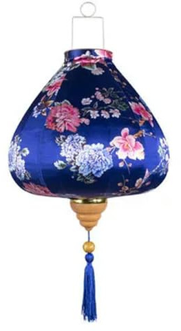 ROCILA 1 Linterna de Palacio clásica de 12/10 Pulgadas, Impermeable, de Seda, Estilo Chino, para Colgar en la Fiesta del Festival de Primavera de Mediados de otoño de Vietnam