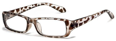 KOOSUFA Rechteckige Lesebrille Damen Herren Lesehilfe Sehhilfe Qualität Vollrandbrille Anti Müdigkeit Brille 1,0 1,5 2,0 2,5 3,0 3,5 4,0 4,5 5,0 5,5 6,0 6,5 7,0 7,5 8,0