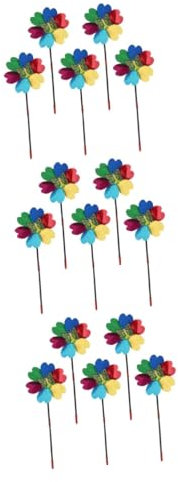 KOMBIUDA 5stücke Teilige Dekorative Garten Windmühlen Aus Hochwertigem Für Innenhöfe Und Blumenbeete Junge Mädchen Spielzeug Windrad Geeignet