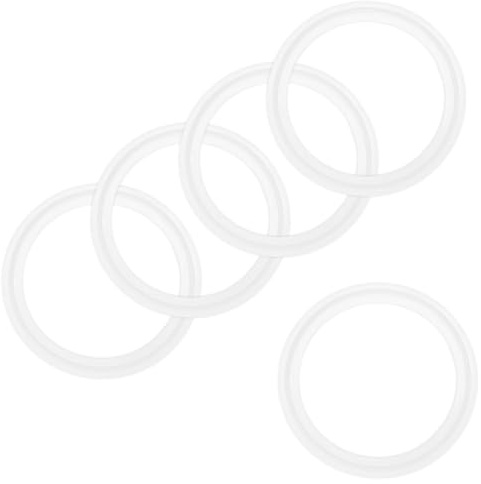 M METERXITY 5er-Pack Silikon-O-Ringe Dichtung 89mm Unterlegscheibenklemme | Für Kompressor Ventile Rohrreparatur/Spülbeckenstopfen/Badewannenstopfen/Dichtung Wasserhähne, O-Ringe Dichtung