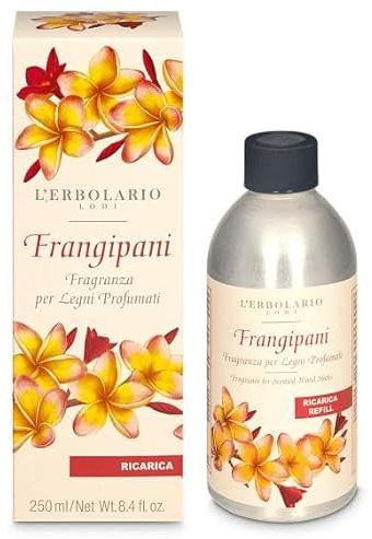 L'Erbolario - Fragranza Per Legni Profumati Ricarica - Frangipani - 250 ml