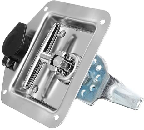 EXCEART Serratura T per Porta Rv Inossidabile Sostituzione Maniglia per Furgoni e Camion Facile Installazione e Sicurezza per Equipaggiamento e Valuables