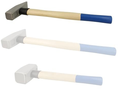 BOOMET Martillo de cerrajero, 600 g, diferentes tamaños y juegos de martillos disponibles, pequeño martillo para trabajos precisos, ideal para albañiles y cerrajeros