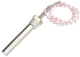 Cartridge Heater 300w Cartridge Heater 220v Immersion Heating Element with 1/2(21mm) Thread Tubular Water Heater Element