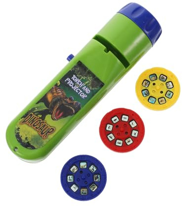 iplusmile Lampe Torche Projecteur Dinosaure Éducatif Garçon Fille Jeu Images Ajustable Cadeau Garçon Fille Ans