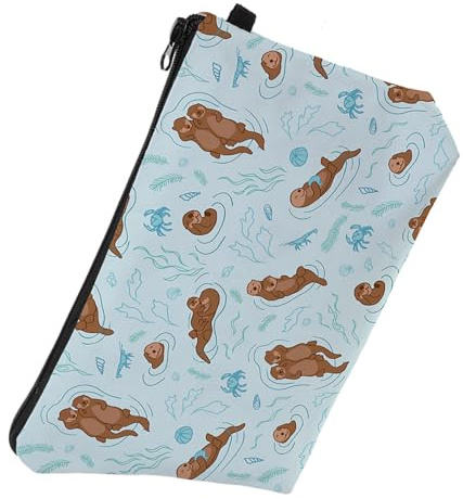 STOBAZA Make up Tasche Schminktasche Damen Kosmetiktasche mit Reißverschluss Leichte Kulturtasche für Reise und Alltag Geräumige Aufbewahrungstasche für Kosmetik und Toilettenartikel