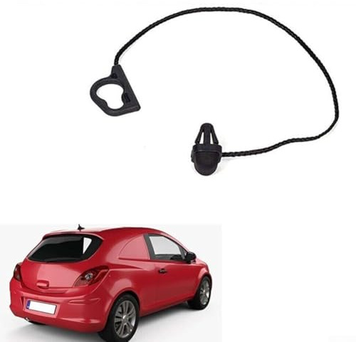 Gdfnmogo Ersatz-Gepäckablage für die hintere Hutablage, 2 Stück, für Opel Corsa D S07 2006 2014 und für Corsa E X15 2014 bis heute Schrägheck mit Teilenummer