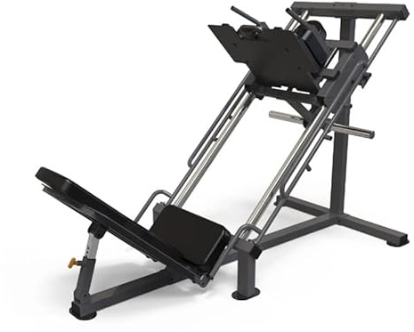IONFITNESS Squat and Leg Press Machine Premium - Capacité de Charge 200 kg - Compatible avec Les disques Olympiques