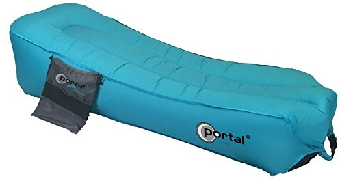 Portal Jersey Bag Luft-Sofa aufblasbare Liege Air Lounger Campingliege Gartenliege Sitzsack Sofa