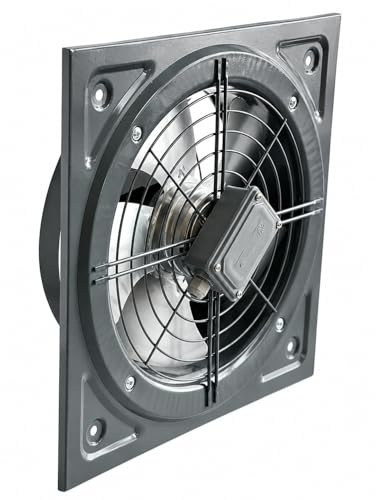 KDR-250mm Extracteur d'air de Mur pour la Ventilation Industrielle Ventilateur Mural