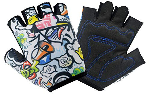 VMFTS Kids Gloves Toddler Boy and Girls Gloves 4 to 13 Year Old Childrens Grip Gloves for Monkey Bars,Cycling, Riding, Climbing, Scooter,Training,Golf (S)