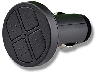 Handsender für Zigarettenanzünder für Schellenberg 433 MHz SMART Drive 10 & 14 Garagentorantrieb Funk Fernbedienung
