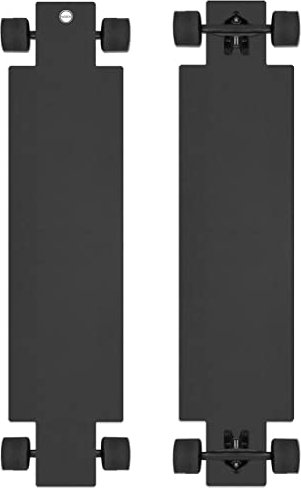 NEBEN Premium Longboard aus Karbonholz, mit High-Speed-Kugellagern