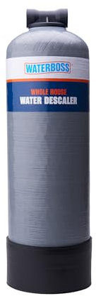 WaterBoss Alternativa per Addolcitore d'acqua per tutta la casa, sistema di decalcificazione senza sale per la casa, funziona con filtri acqua di città e pozzo, 6 anni, 600.000 Gl, WB-WH-DSCLR