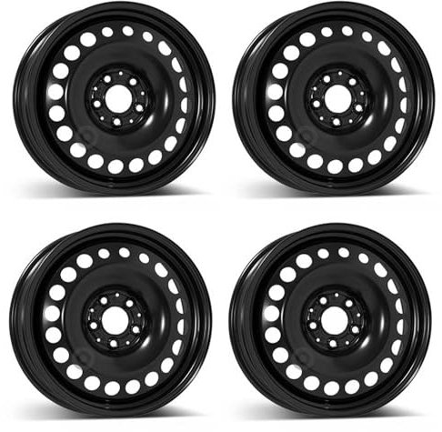 4x Alcar Stahlfelgen 4-9832 6.5Jx17 ET44 5x112 kompatibel mit Mercedes Benz A B CLA GLB