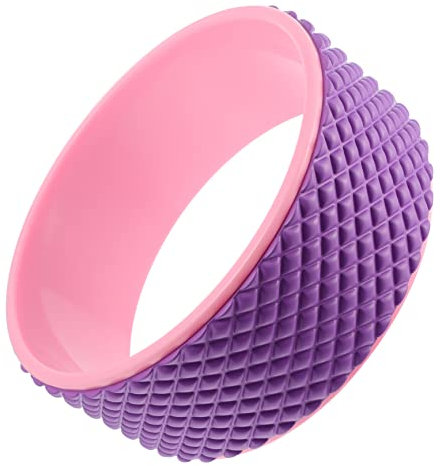 BELLIFFY Yoga-Rad Für Rückbeugen Sportmassage-Rad Rückenbeuge-kreisrad -Roller Für Yogaübungen