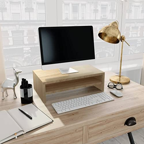 Entertainment Centers & TV StandsMonitor Stand Sonoma Oak 42x24x13cm Holzwerkstoff