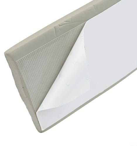 Battiscopa estetico in marmo per migliorare il design degli interni della tua casa (texture grigia)