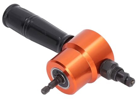 360 ° Double Head Cutter Sheet Metal Cut -Out Tool for Home Repairs Electrical Nibbler Attachment YT -160AS