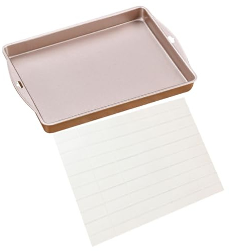 FIXOSHEE Nougat Mold Baking Pan Non-Stick Tray for Homemade Nougat for Dessert Baking