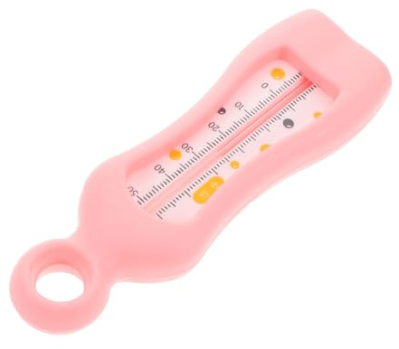 Hoement Babybadethermometer für Neugeborene mit Ablesbarem Display Badewasserthermometer Frei Badewassertemperaturanzeige für Babysicherheit im Badezimmer