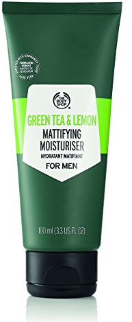 The Body Shop, Feuchtigkeitsspendende und mattierende Creme mit grünem Tee und Zitrone für Männer, 100 ml