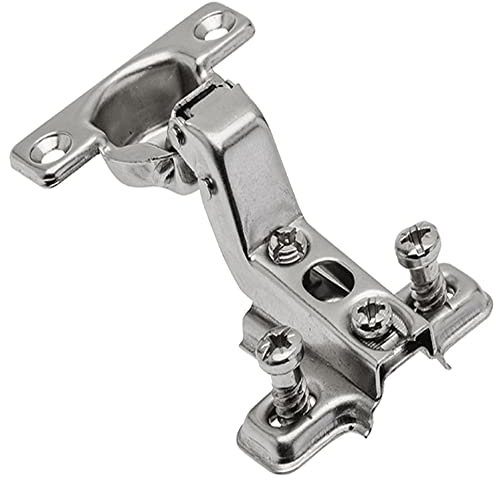 4 X Mprofi MT® Mini Cerniere per Ante di Armadio e Mobili - Cerniera a Molla per Cucina - Battuta Interna Ø26mm