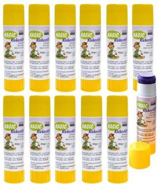 Magic Klebestift - Set 12