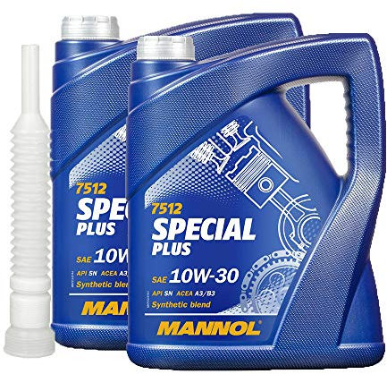 2 x5, MANNOL 7512 Special Plus 10W-30 Öl + Ausgießer